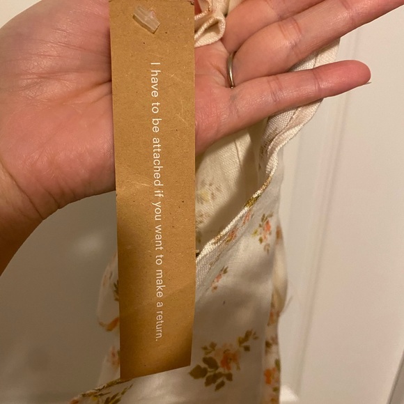 BNWT Reformation Vale Linen Dress - Picture 4 of 4